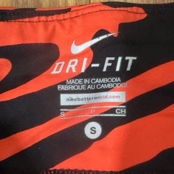 Nike Power Epic Lux Dri Fit Tights (Red And Black) Women's Small - Picture 6 of 10